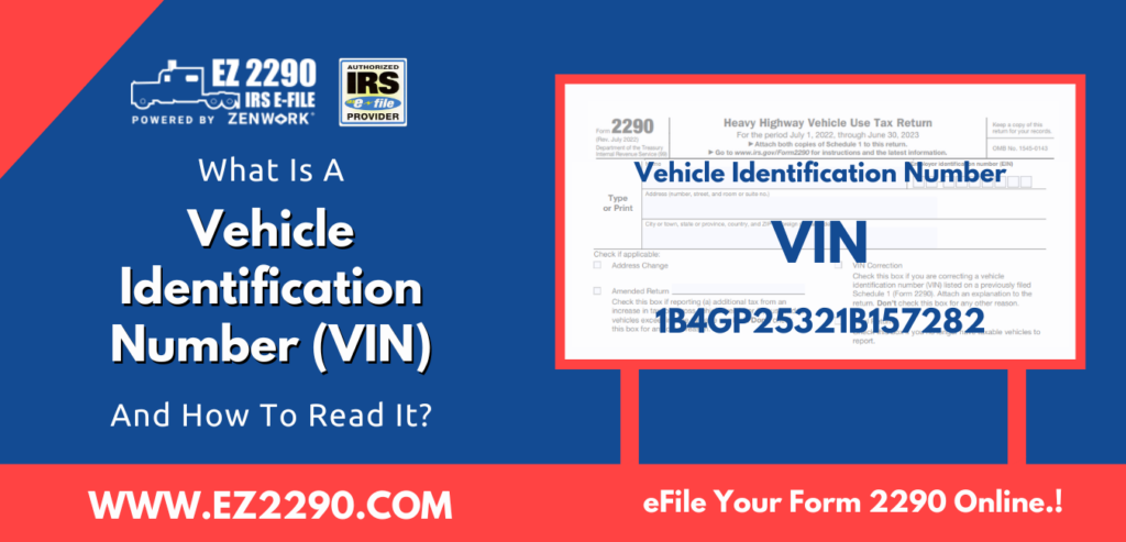 Vehicle Identification Number (VIN)