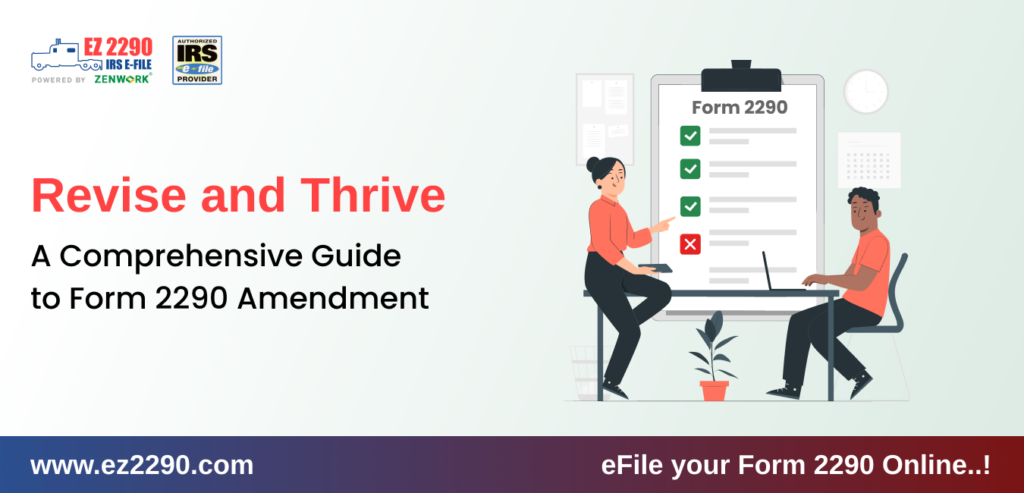 Form 2290 Amendments