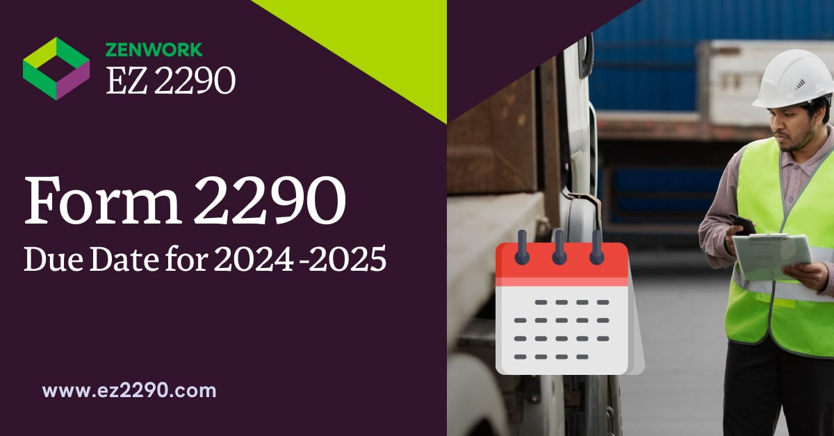 2290 due date